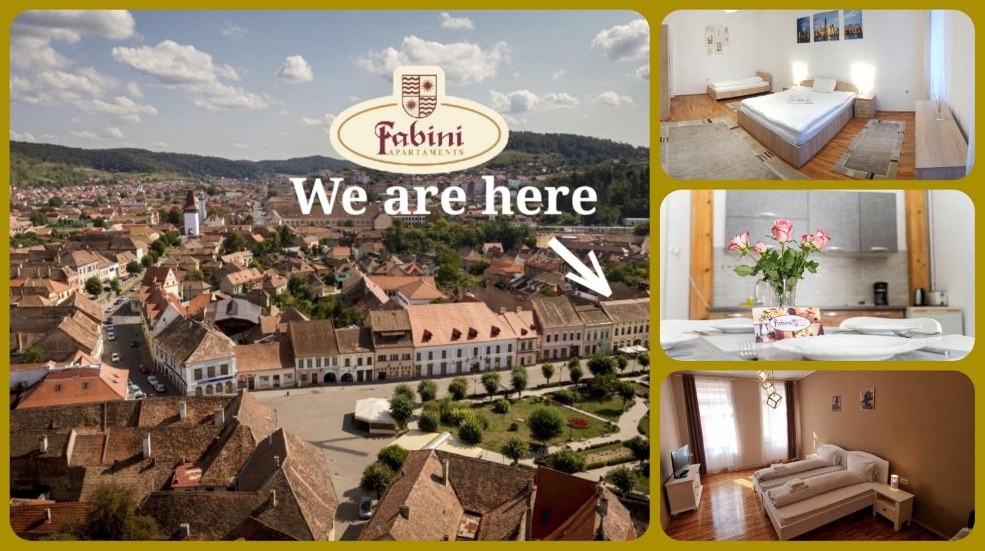 Fabini Apartments Mediaş Dış mekan fotoğraf